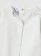 White baby top in pure organic cotton with Harry Potter embroidery_3