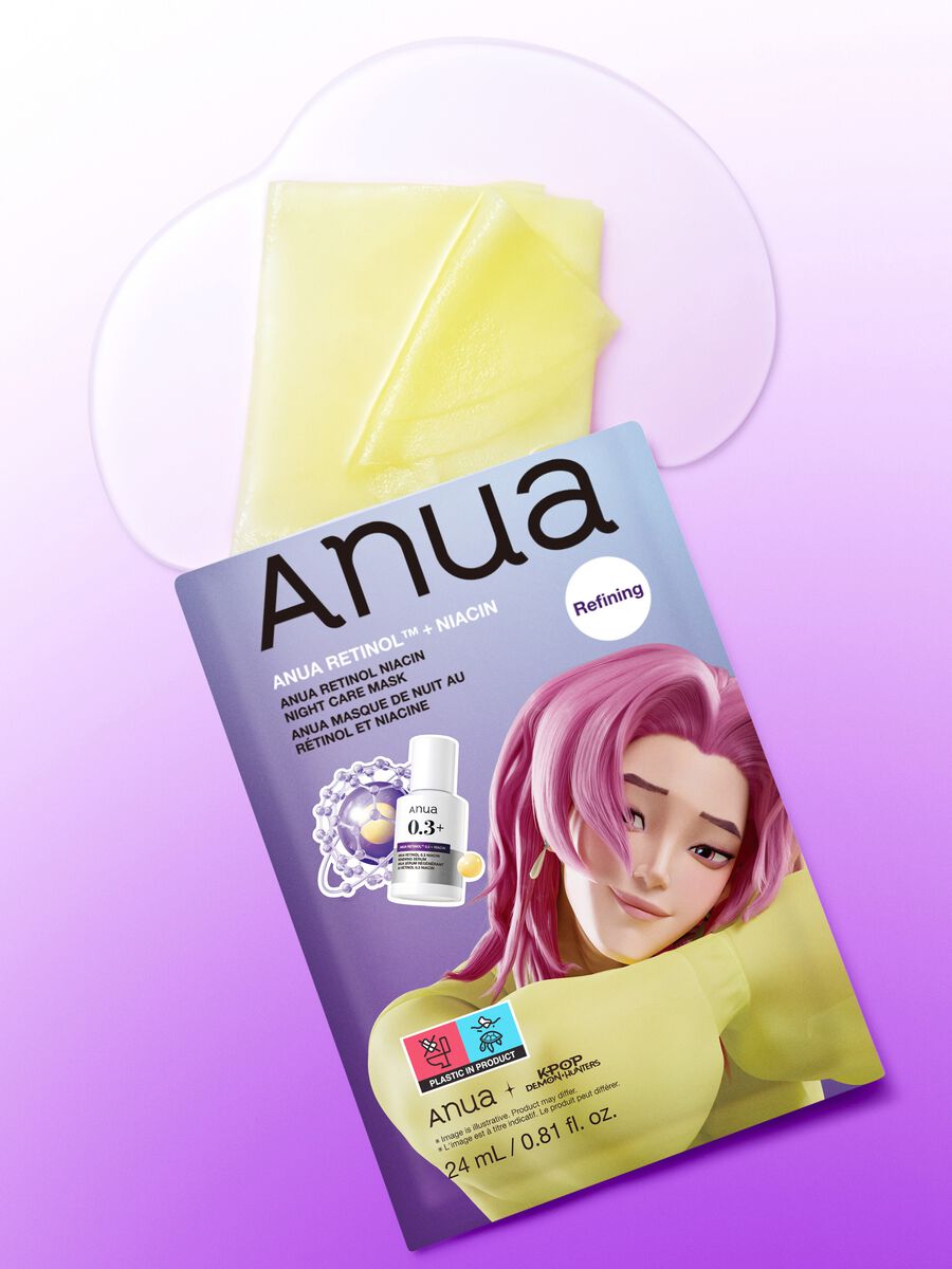 Retinol Niacin Night Care Mask 24ml | Anua K-Pop Demon Hunters_1