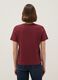 Red crew neck t-shirt in pure cotton regular fit_2