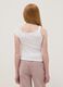 White stretch cotton top_1