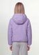 Giacca Ultralight viola reversibile con cappuccio e zip per ragazza_3