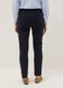 Blue stretch cotton trousers with drawstring_2
