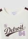 White pure-cotton crew-neck T-shirt with Detroit print_6