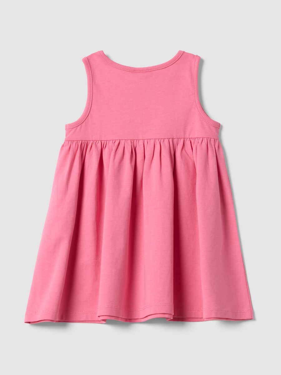 Pink Organic Cotton Mini Dress_1