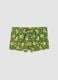 Green boys&rsquo; stretch swim trunks_0