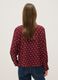 Crepe Burgundy Polka Dot Shirt_2