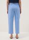 Light blue stretch cotton trousers_2