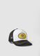 Multicolour pure cotton baseball cap with One Piece embroidery_0