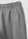 Grey cotton and viscose blend culotte trousers for girls_3
