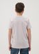 T-shirt in puro cotone beige da ragazzo regular fit con stampa_2
