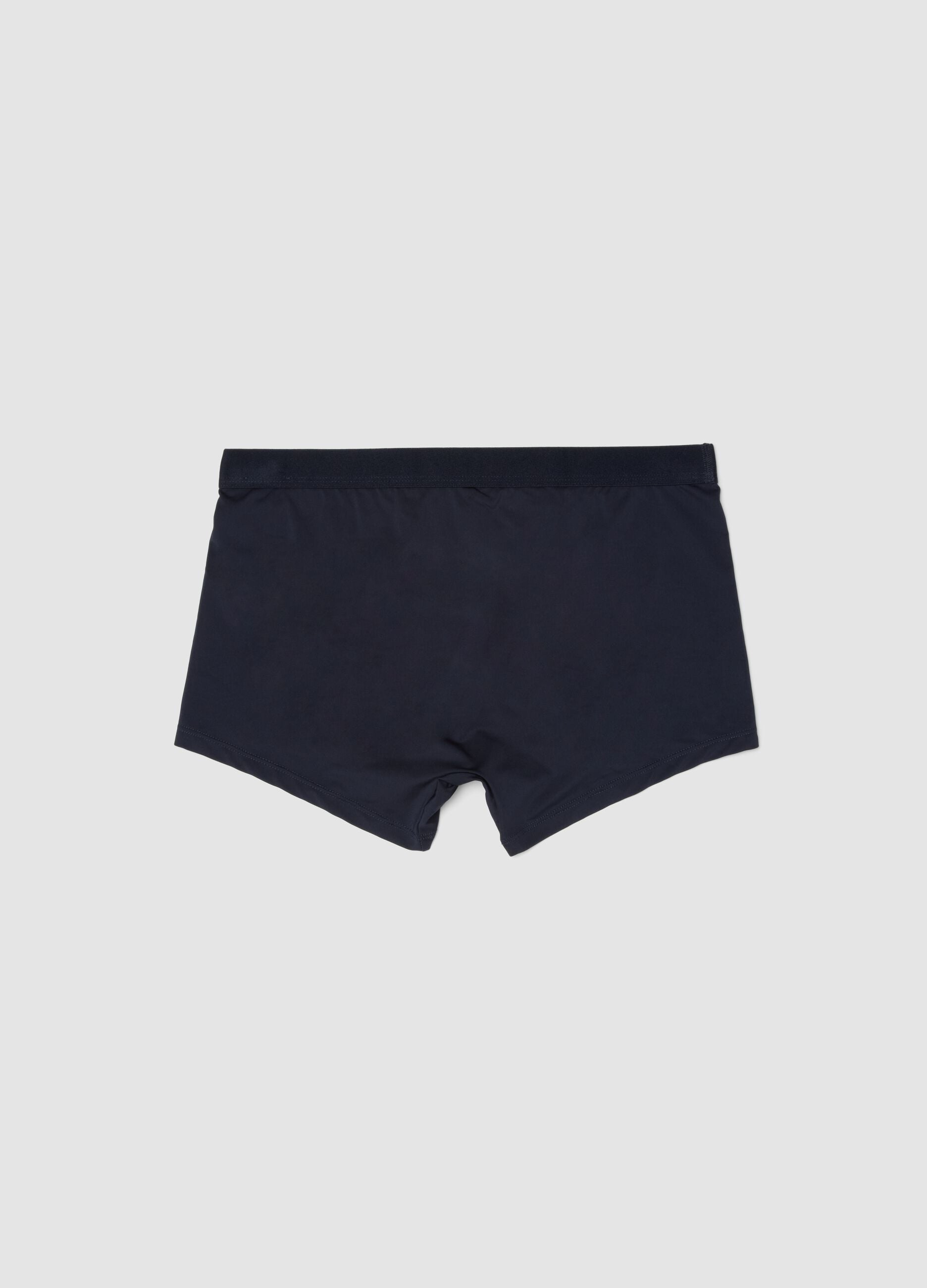3-pack of blue stretch microfibre boxers
