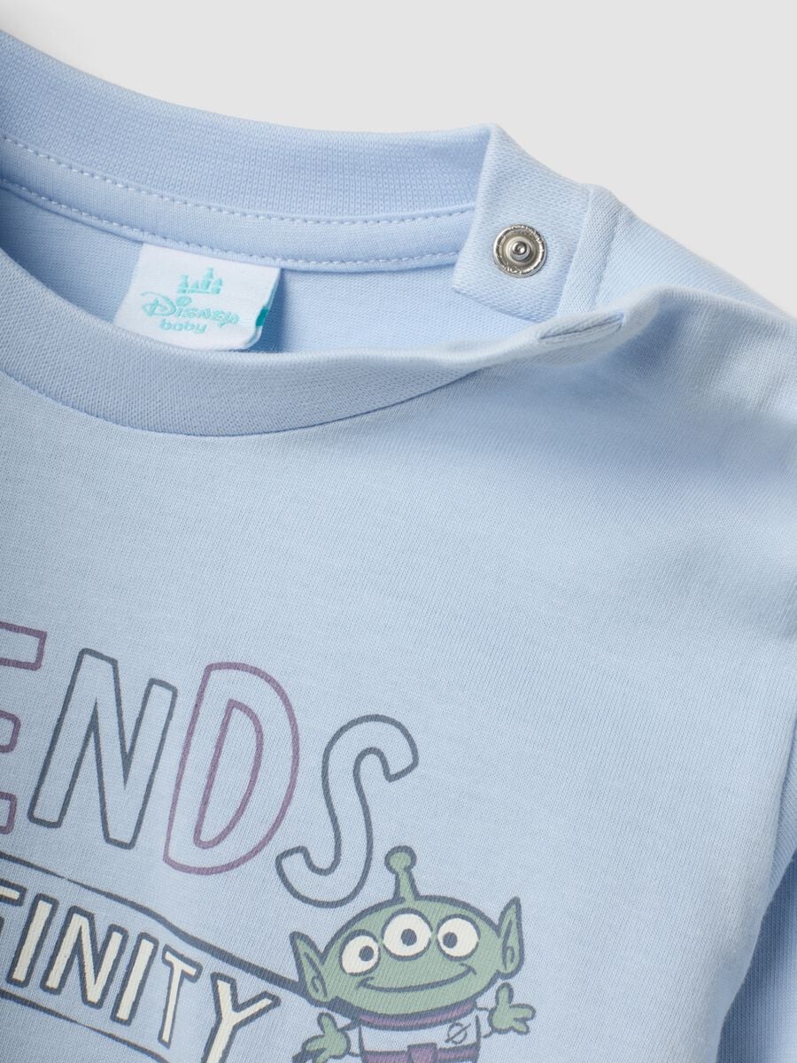 Light blue Toy Story organic cotton pyjamas for baby and toddler_2