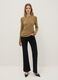 Beige Stretch Modal Regular Fit Top_1
