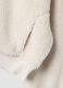 White full-zip teddy-effect hooded sweatshirt ALTAVIA STUDIO_7