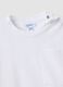 White oversized pure organic cotton T-shirt with chest pocket for boys_2