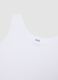 2-pack of black and white organic cotton jersey vests for girls_2