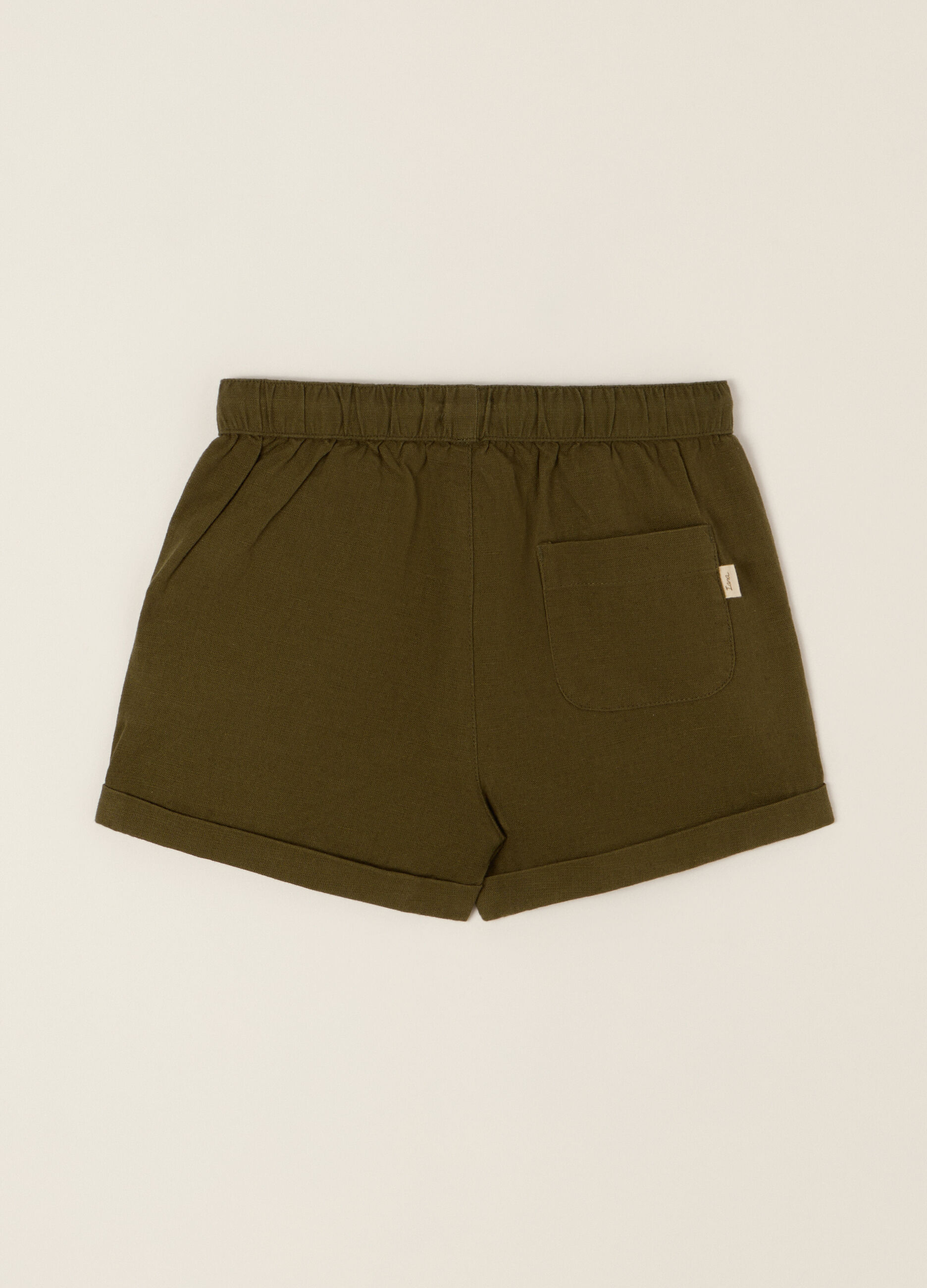 IANA Linen-Blend Shorts