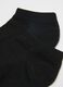 Three-pack ankle black sports socks_2