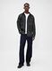 Brown Striped Cotton Jacket_2