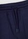 Boys&rsquo; blue pure cotton shorts with elasticated waist_2