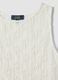 White stretch crochet-knit tank top_5