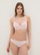 Pink Triangle Bra in Stretch Cotton with Padding_1