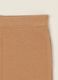 Completo beige da neonata in puro cotone con stampa floreale_3