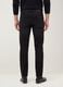 Black regular-fit jeans in a cotton, lyocell and viscose blend_2