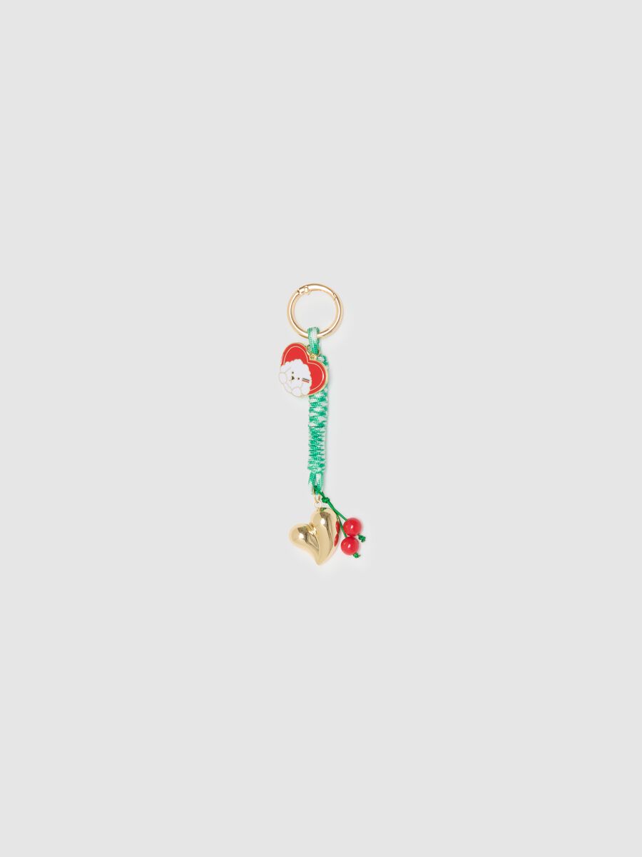 Portachiavi multicolor con charms_0