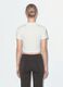 White fitted stretch-cotton T-shirt with high neck_2