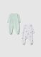 Disney multicolour newborn cotton sleepsuits twin pack_1