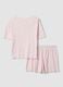 Pink organic cotton heart-print pyjamas_5