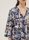 Multicolour pure viscose blouse with geometric print, regular fit_3