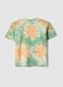 Kids' Multicolour Pure Cotton Tie-Dye T-shirt, Regular Fit_1