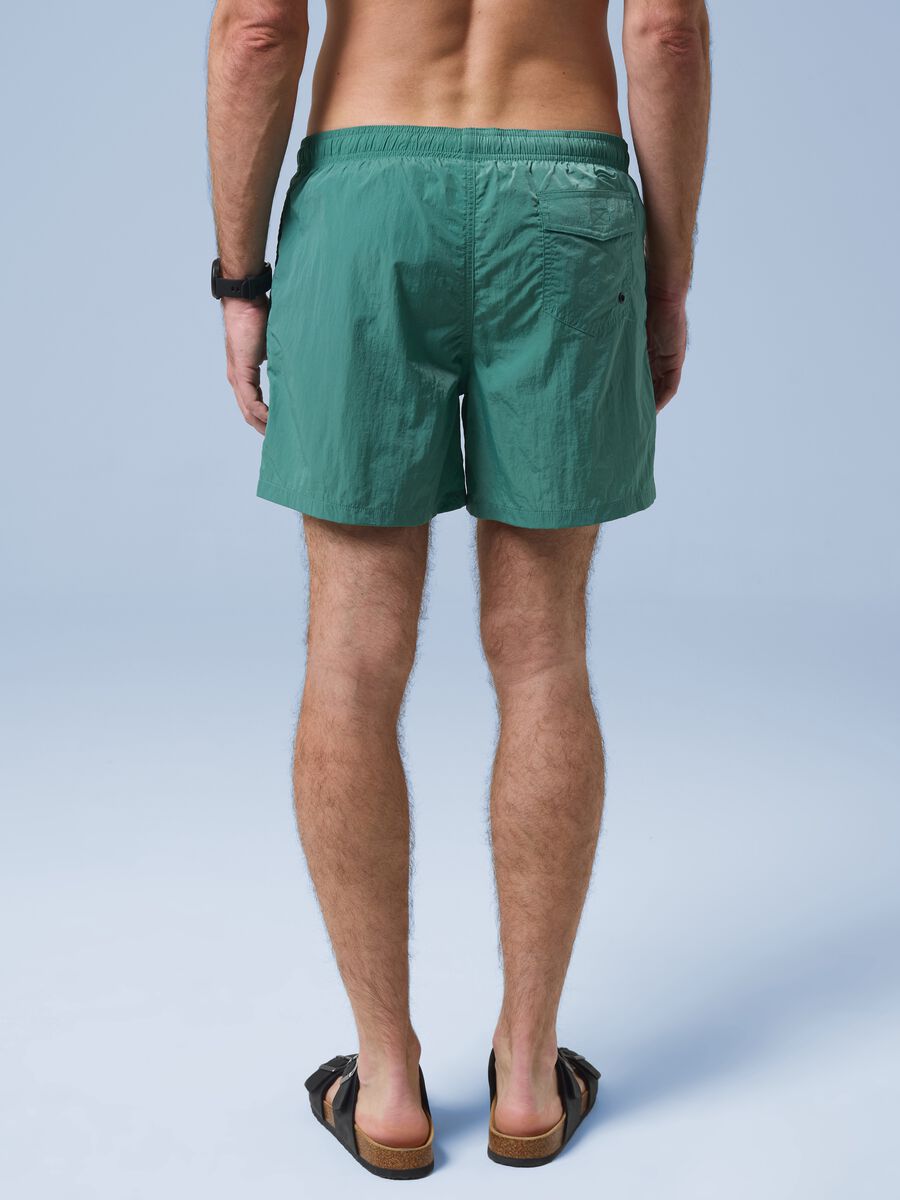 Costume boxer verde con vita elasticizzata ALTAVIA SAILING_2