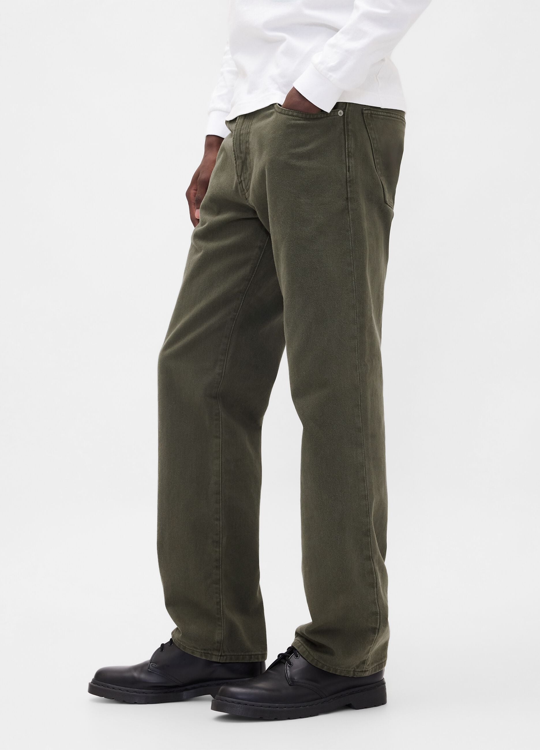 Green Cotton Trousers