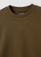 Green cotton-blend regular-fit crew-neck sweatshirt_5
