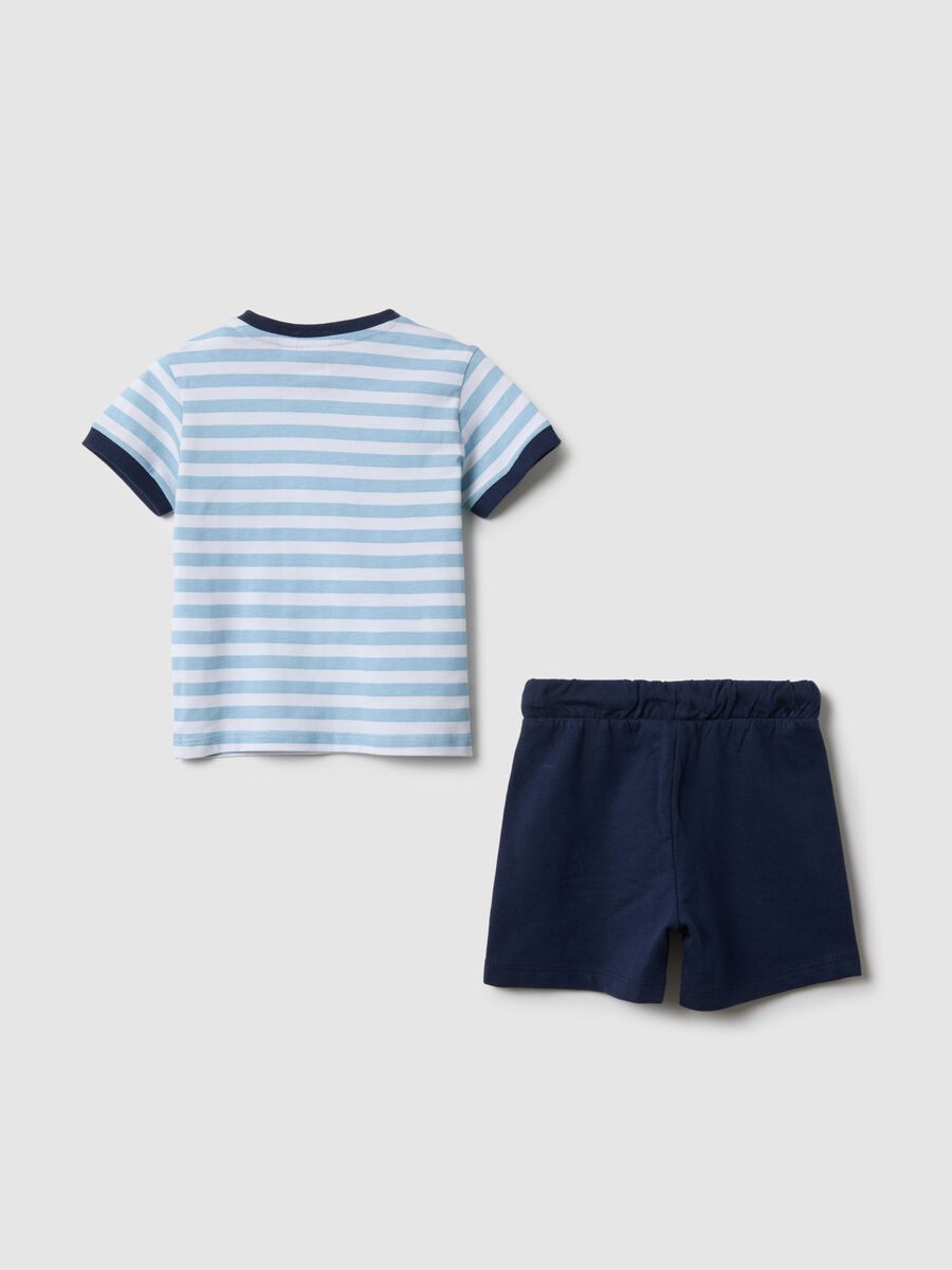 Multicolour pure cotton jogging suit for Tom and Jerry kids_1