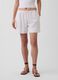 Linen-Viscose Blend Shorts_1