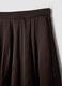 Brown baggy-fit trousers with elasticated hems_5