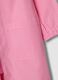 Pink gingham nursery apron with zip, white collar and Frozen embroidery_3