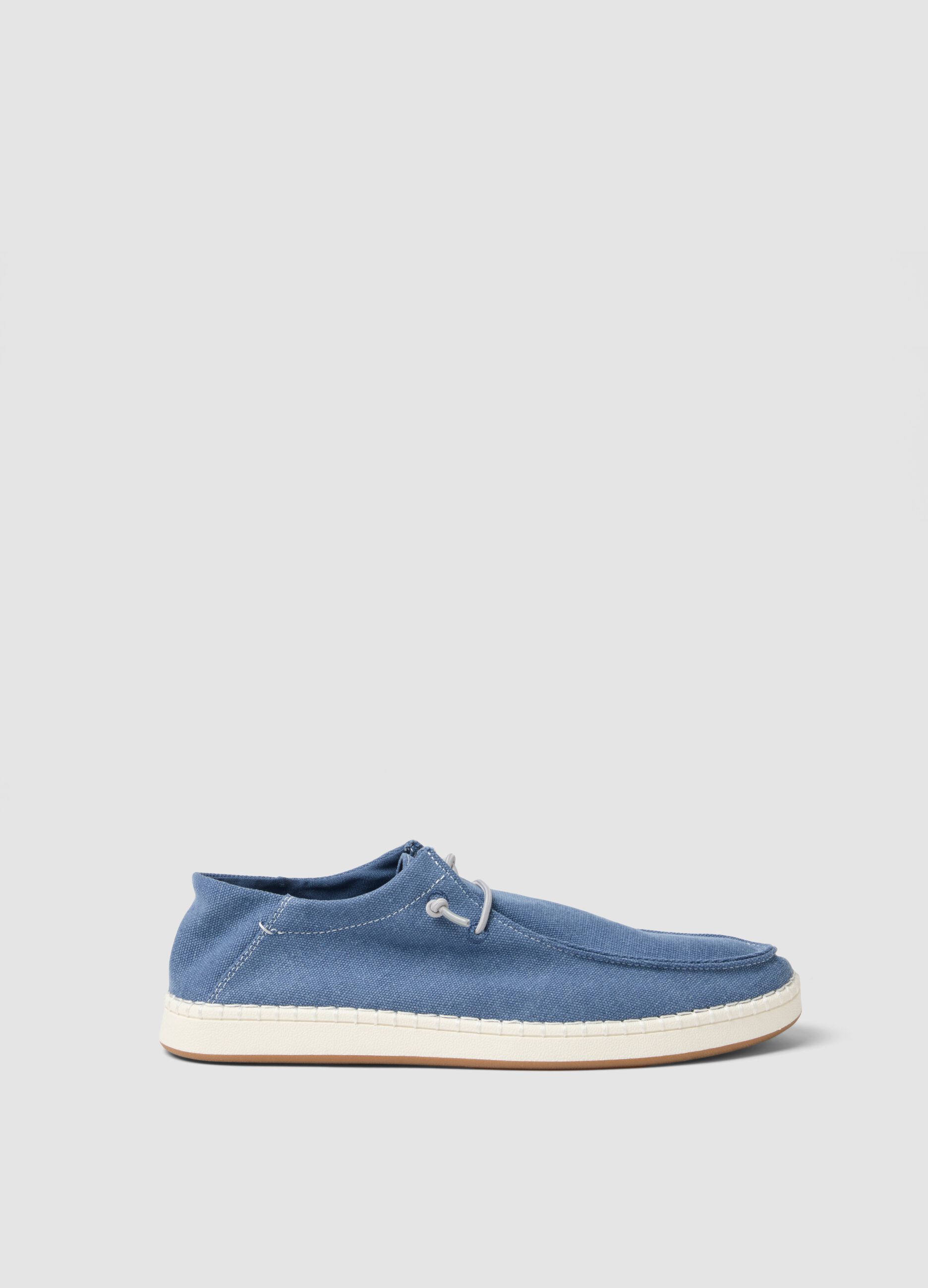 Blue casual shoes