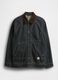 Brown Striped Cotton Jacket_4