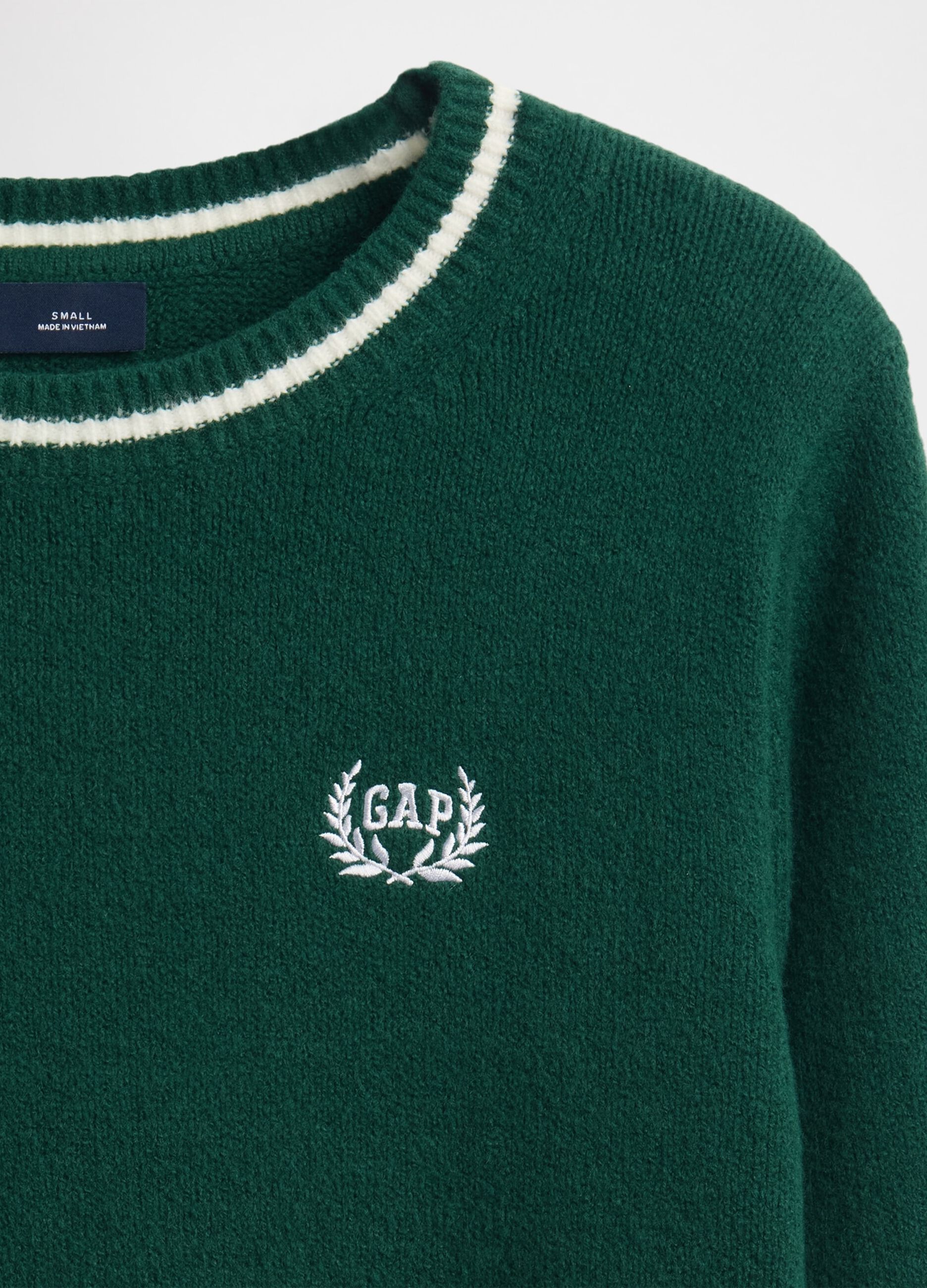 Green Crew Neck Sweater