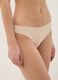 Pink regular fit seamless briefs_1