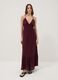 Purple maxi dress in pure viscose_2