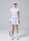 White ALTAVIA COURT sports polo in stretch cotton_1