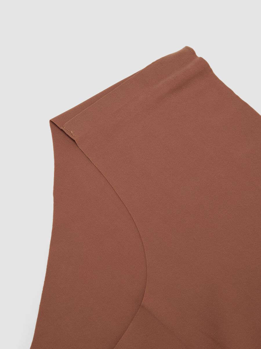 Brown regular-waist stretch microfibre hipster briefs_5