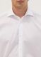 White slim-fit pure cotton shirt with French collar, non-iron_1