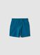 Blue Organic Cotton Shorts_0